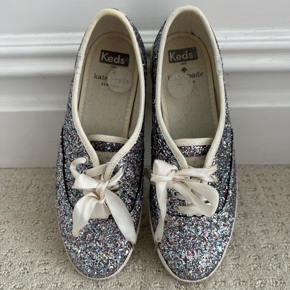 Keds by Kate Spade glitter sneakers